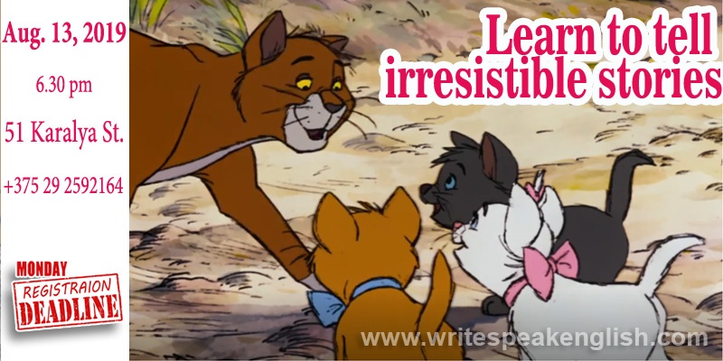Learn how to tell irresistible stories